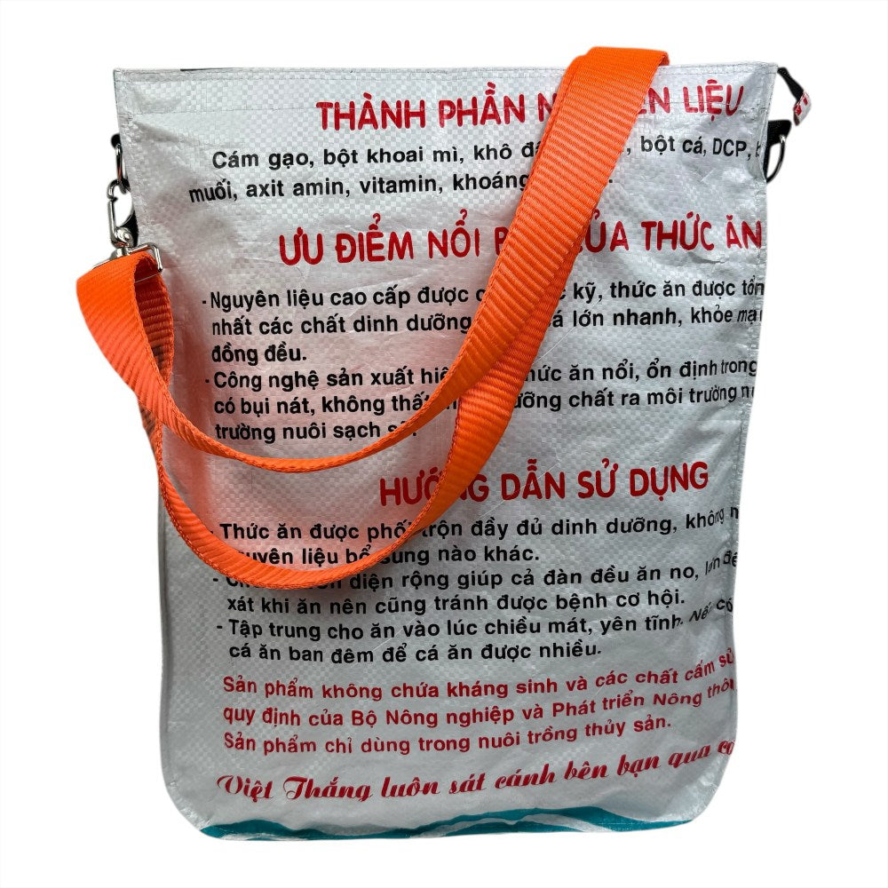 Beadbags Universalumhängetasche TJ77 weiß Rückseite
