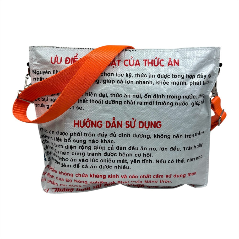 Beadbags Universalumhängetasche TJ77 quer weiß Rückseite