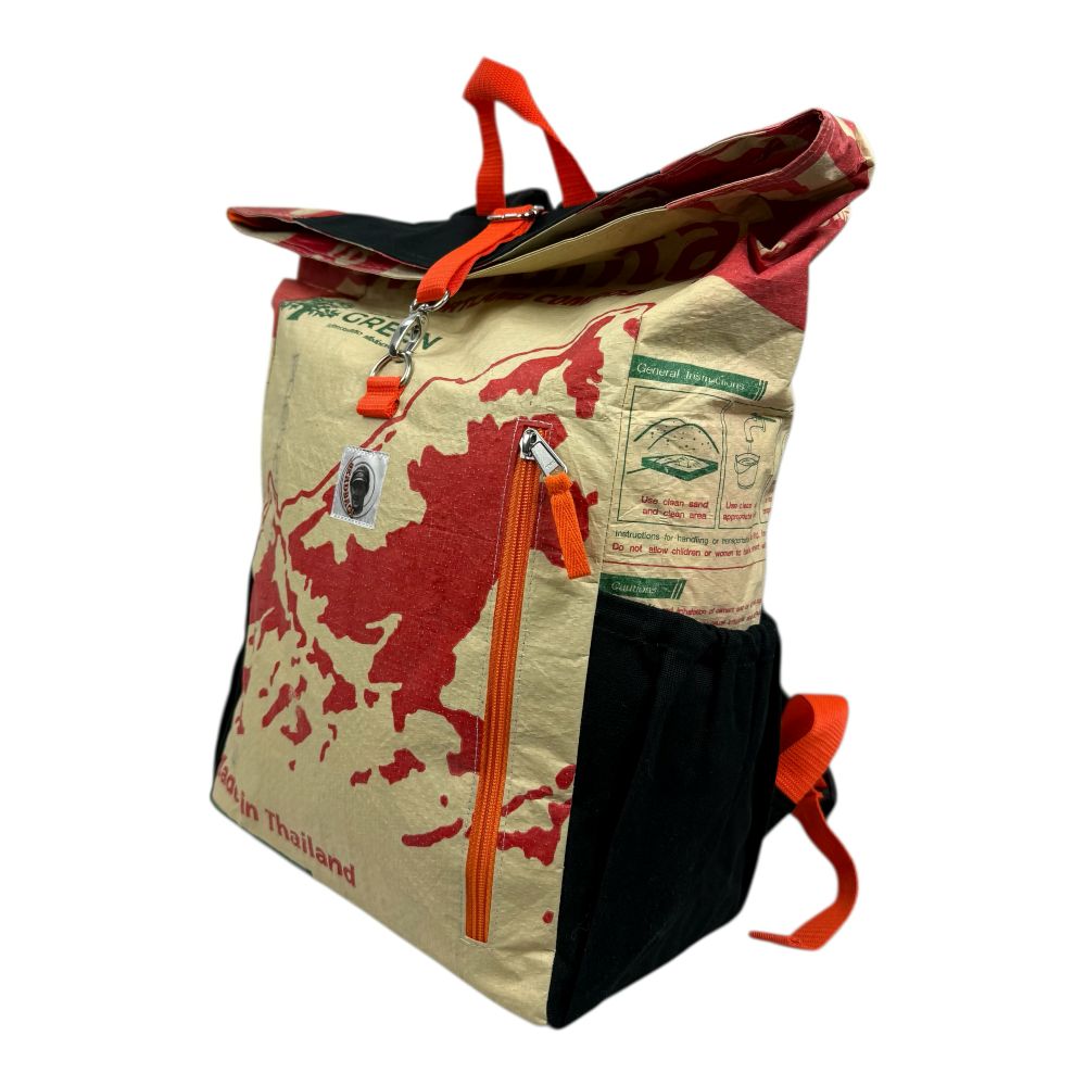 BEADBAGS Adventure Rucksack – Zementrot Mountain – Produktansicht 6