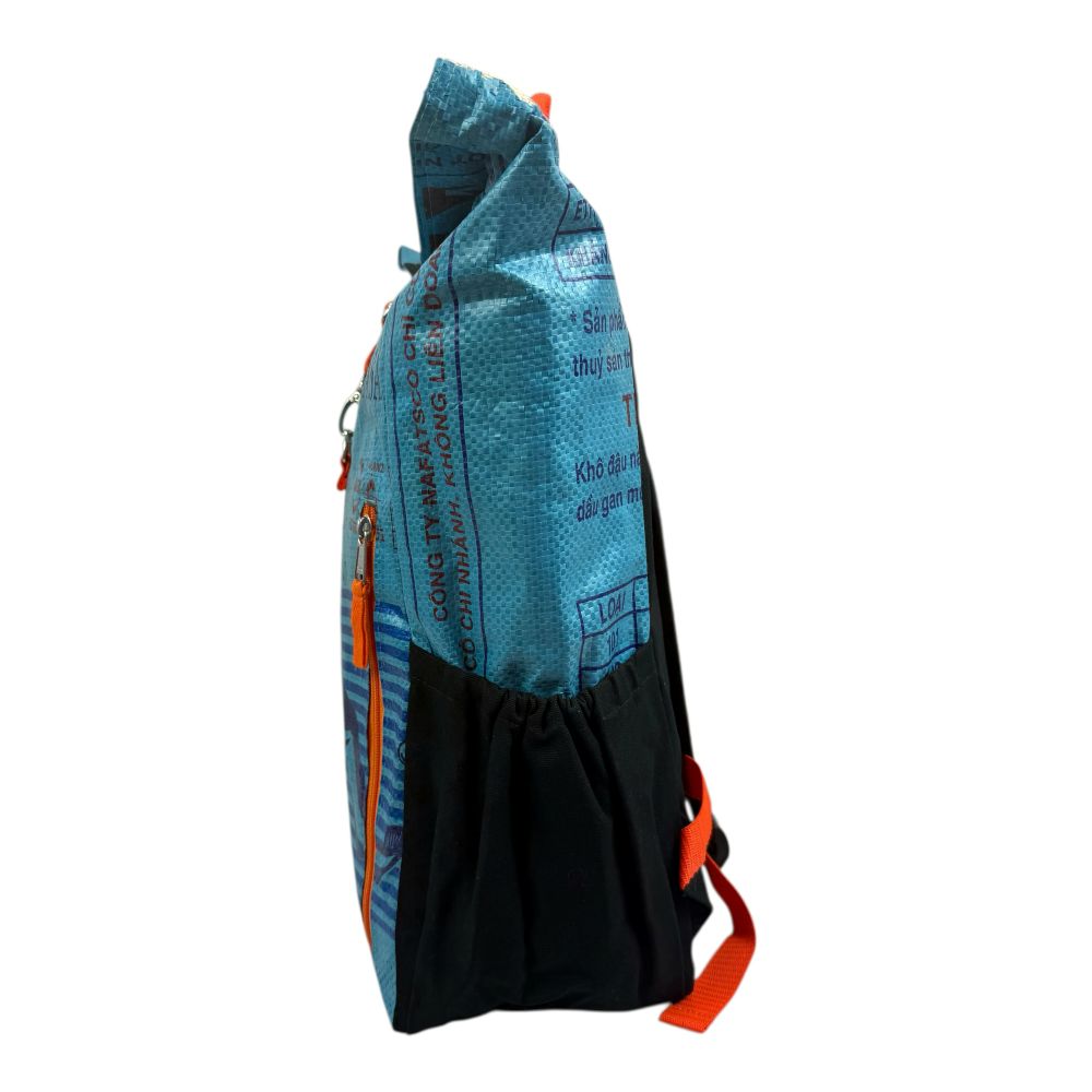 BEADBAGS Adventure Rucksack Mittelblau – Ansicht 5