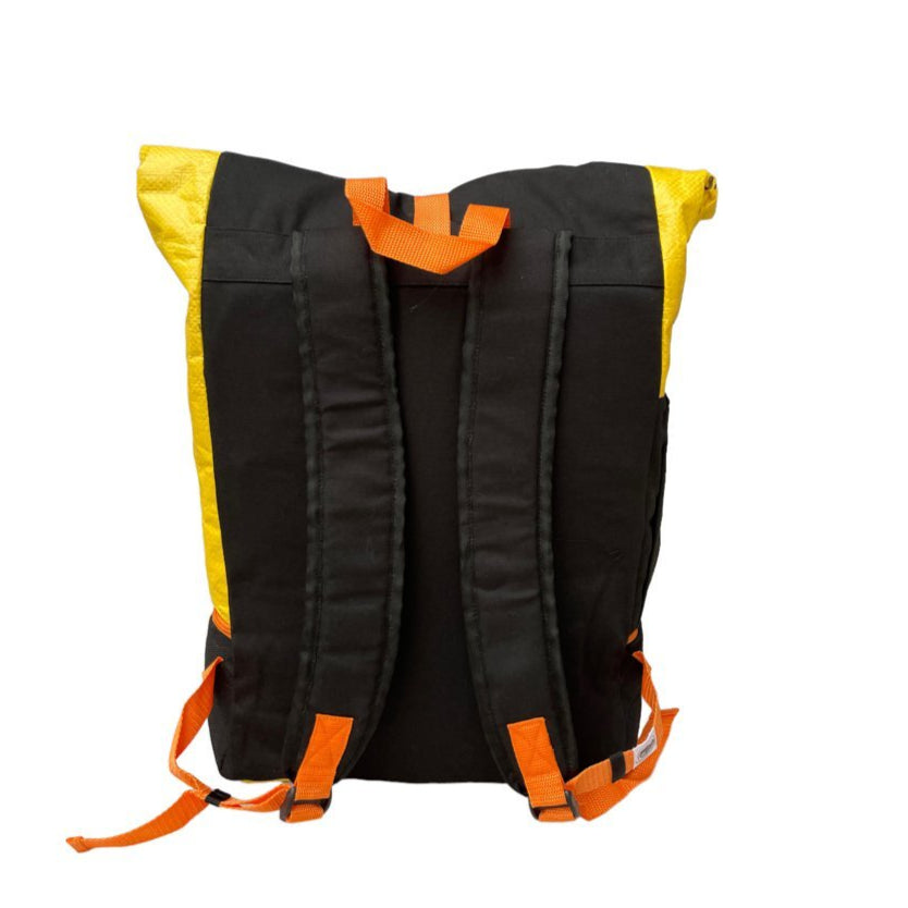 Beadbags Rucksack Ri102 gelb Rückseite