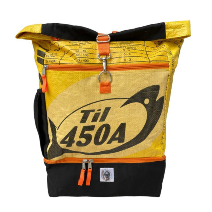 Beadbags Rucksack Ri102 gelb vorne