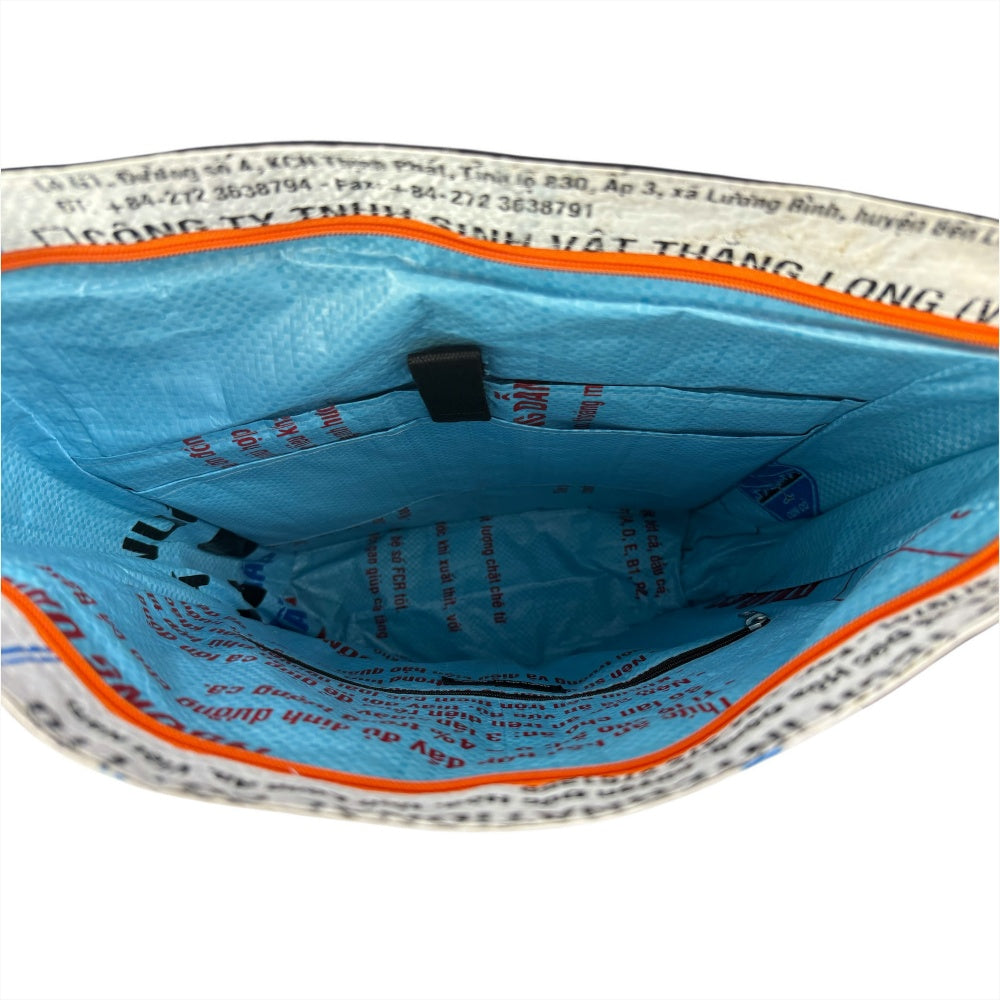 Beadbags Rucksack Ri102 weiß innen