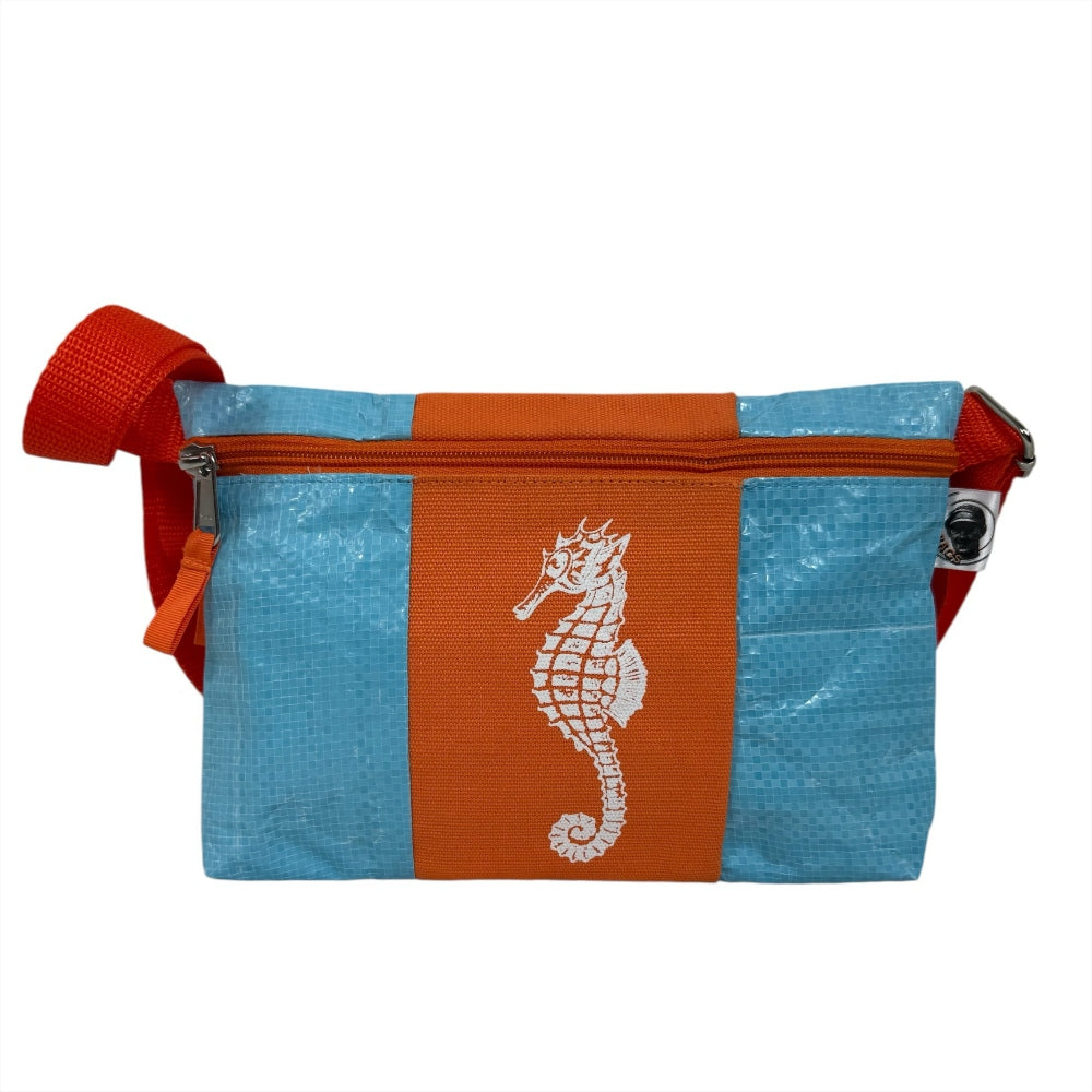 Beadbags Spacy Ri75 Seepferdchen blau/orange vorne 2