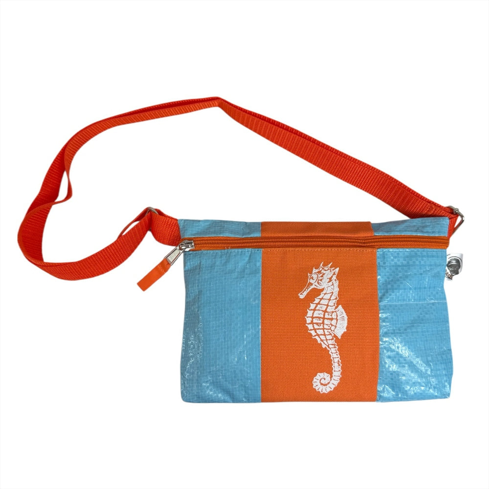 Beadbags Spacy Ri75 Seepferdchen blau/orange vorne 1