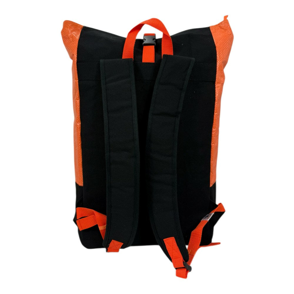 BEADBAGS Anker Rucksack – Orange, oranger Anker, weißer Patch – Bild 2
