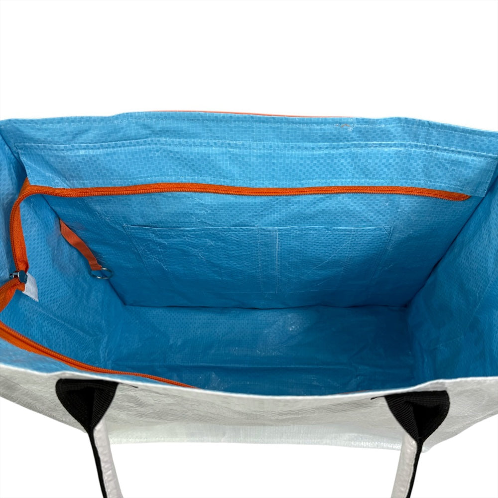 Beadbags Spacy Ri94 Meerjungfrau weiß/orange oben 1