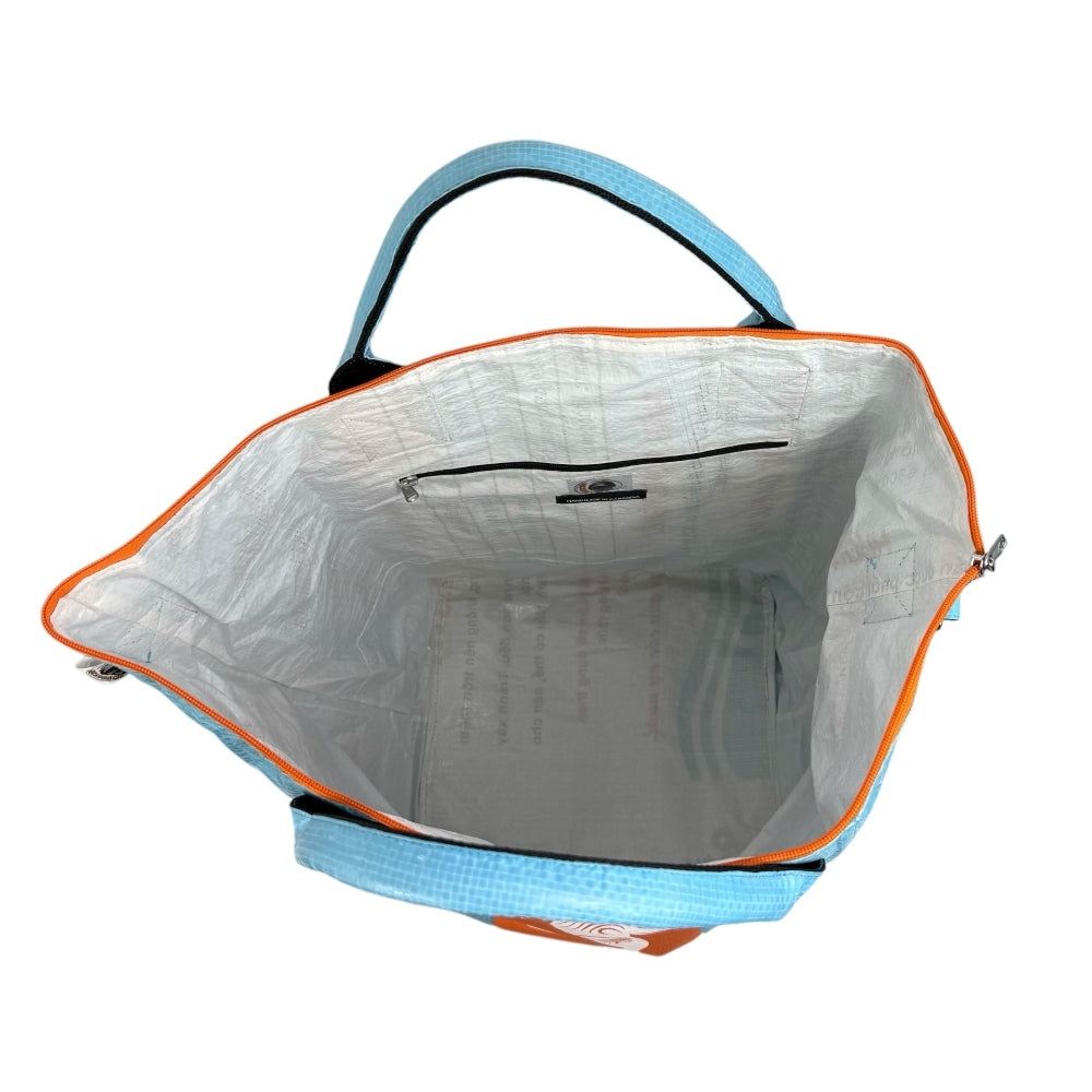 Beadbags Spacy Small Meerjungfrau blau/orange oben