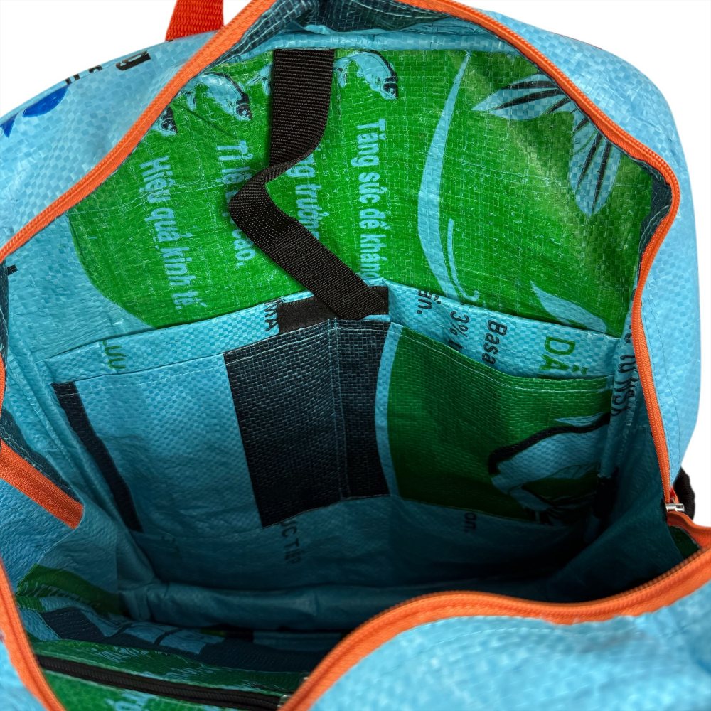 Beadbags Rucksack Ri103 hellblau innen 2