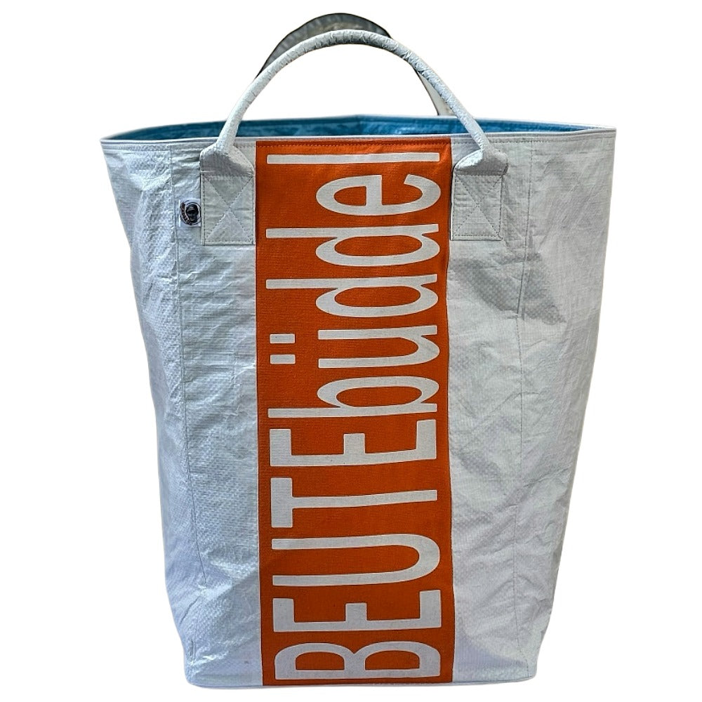 Beadbags Spacy XXL Beutebüddel weiß/orange seitlich vorne 2