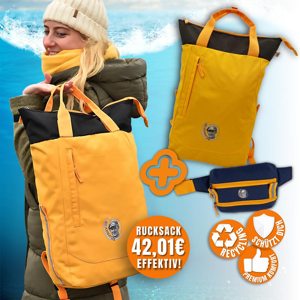 Oceanboundbags Beadbags Promo Bundle Pazifik gelb
