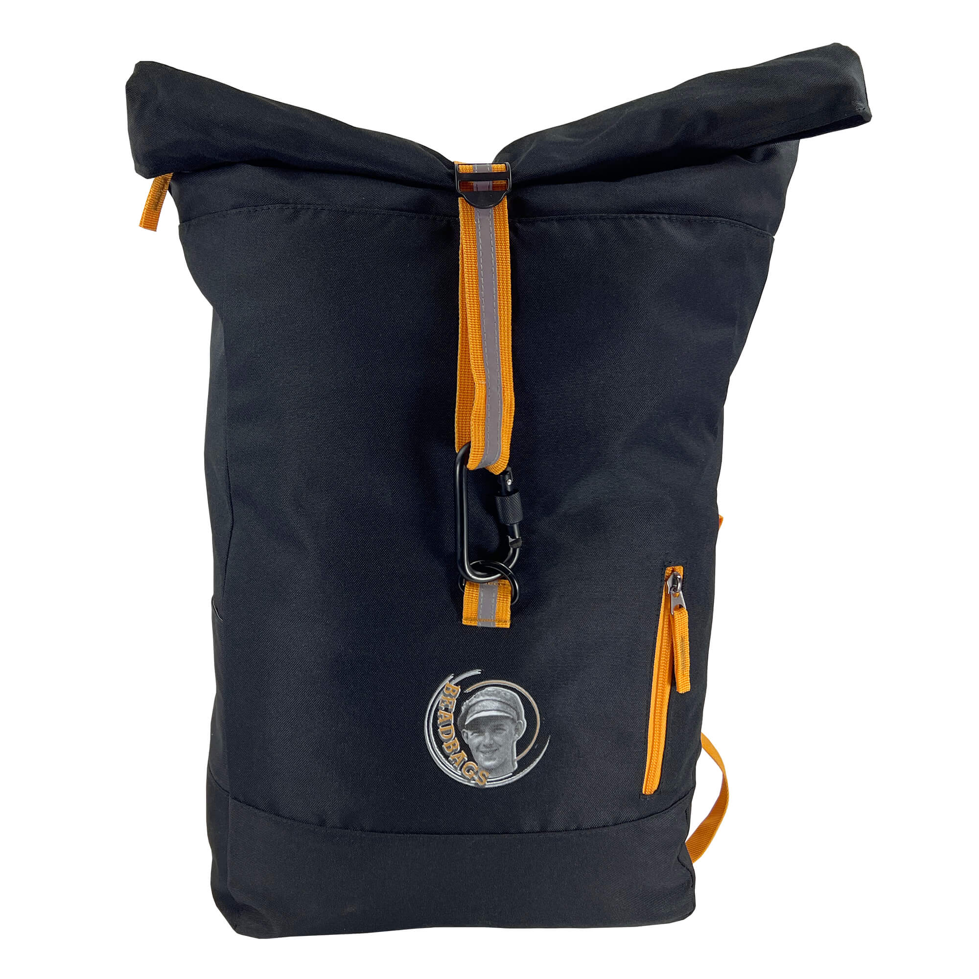 Oceanboundbags von Beadbags Rucksack Ostsee schwarz vorne 2