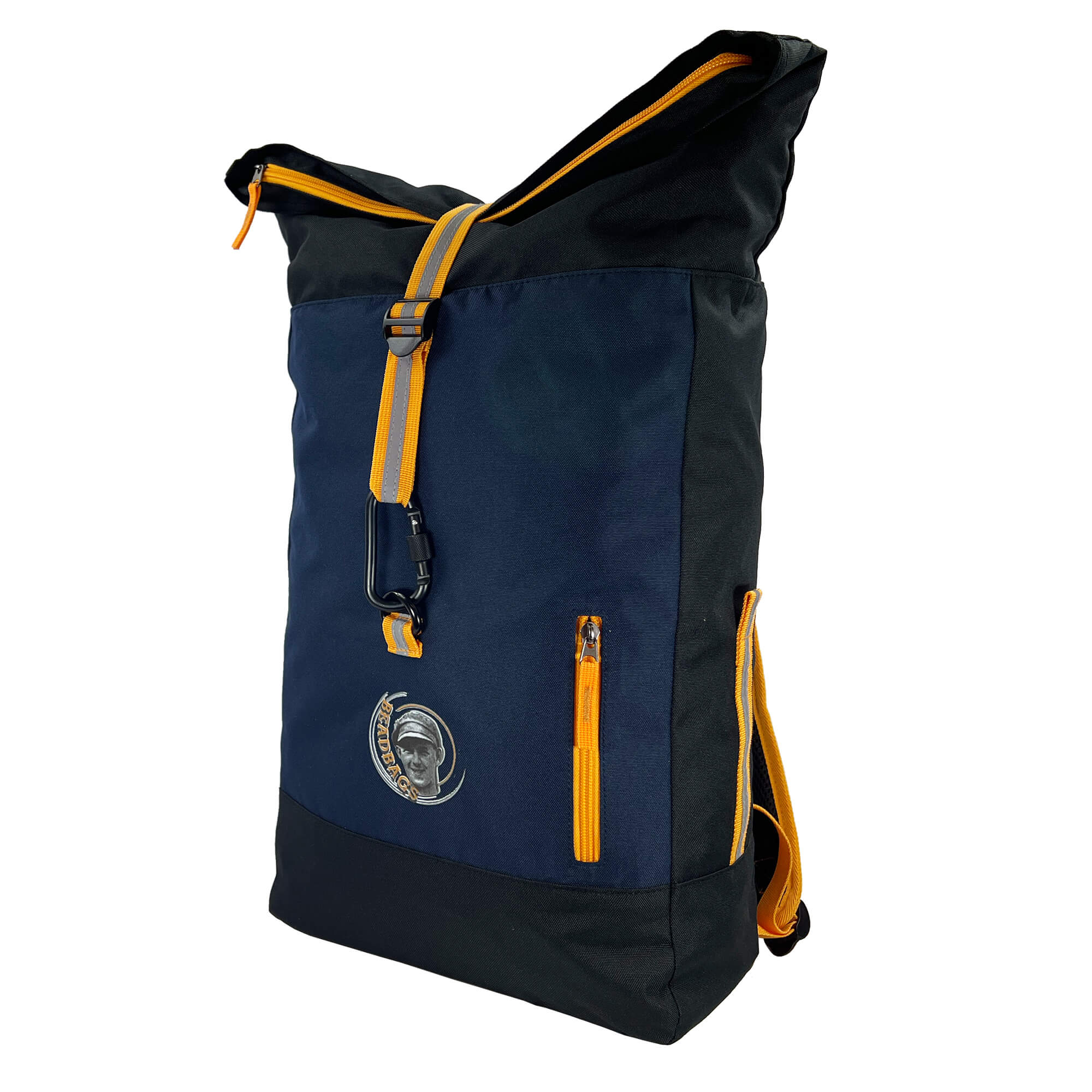 Oceanboundbags von Beadbags Rucksack Nordsee marineblau seitlich 4