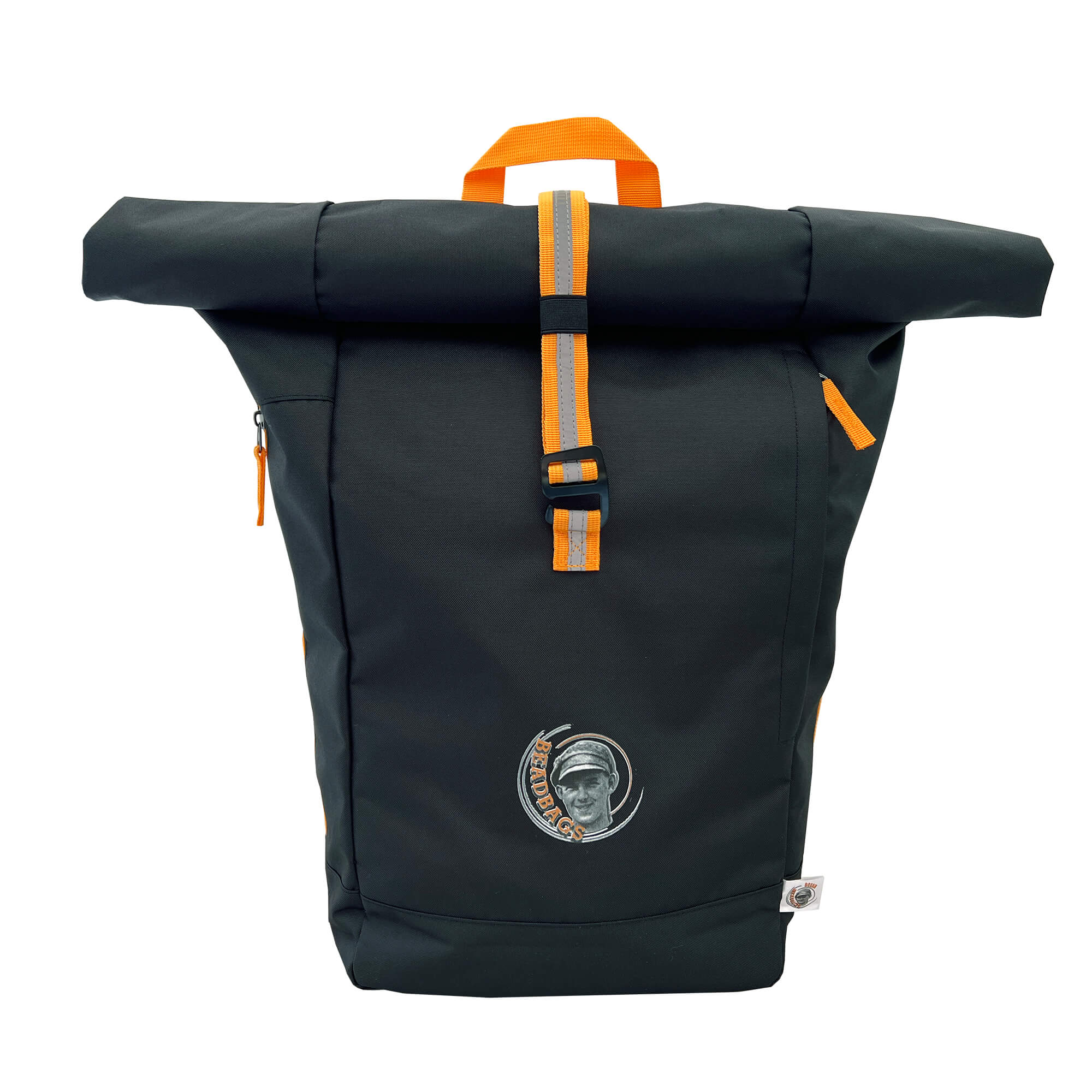 Oceanboundbags von Beadbags Rucksack Nordsee schwarz vorne 1