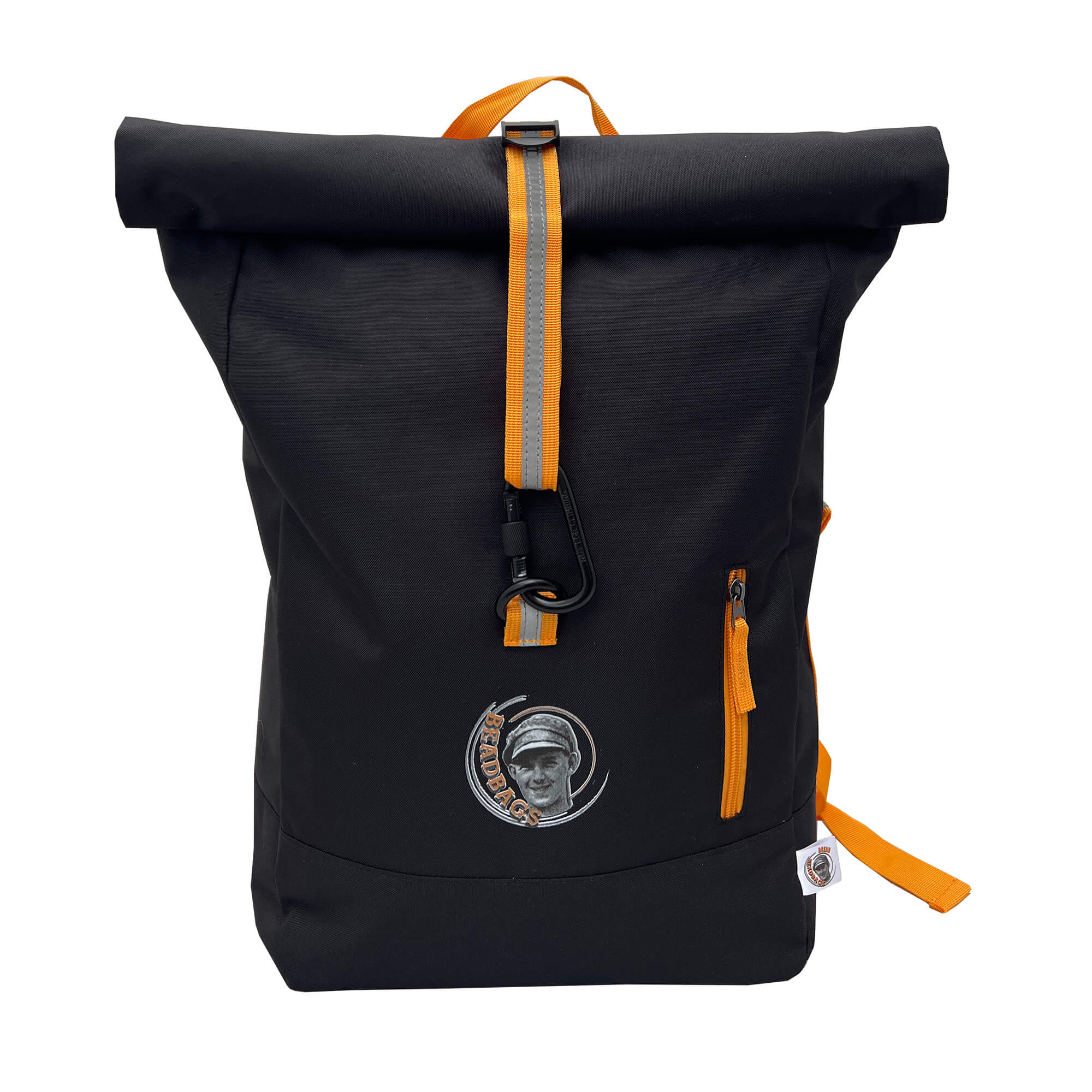 Oceanboundbags von Beadbags Rucksack Ostsee schwarz vorne 1