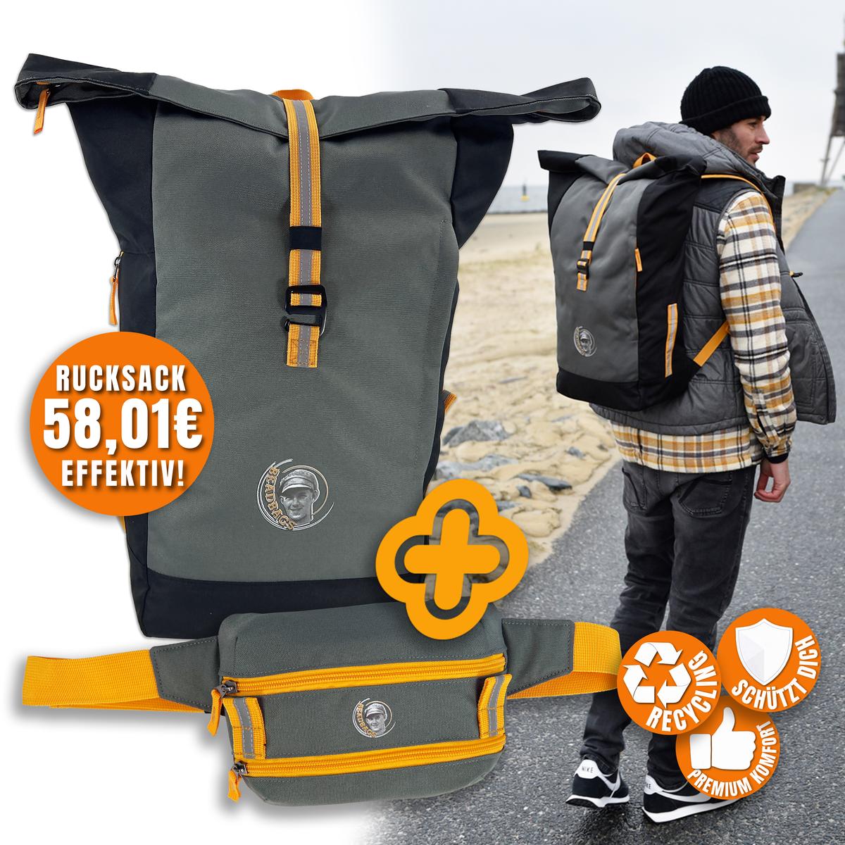 Oceanboundbags Beadbags Promo Bundle Nordsee grau