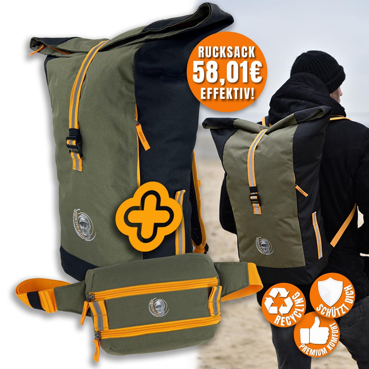 Oceanboundbags Beadbags Promo Bundle Nordsee oliv