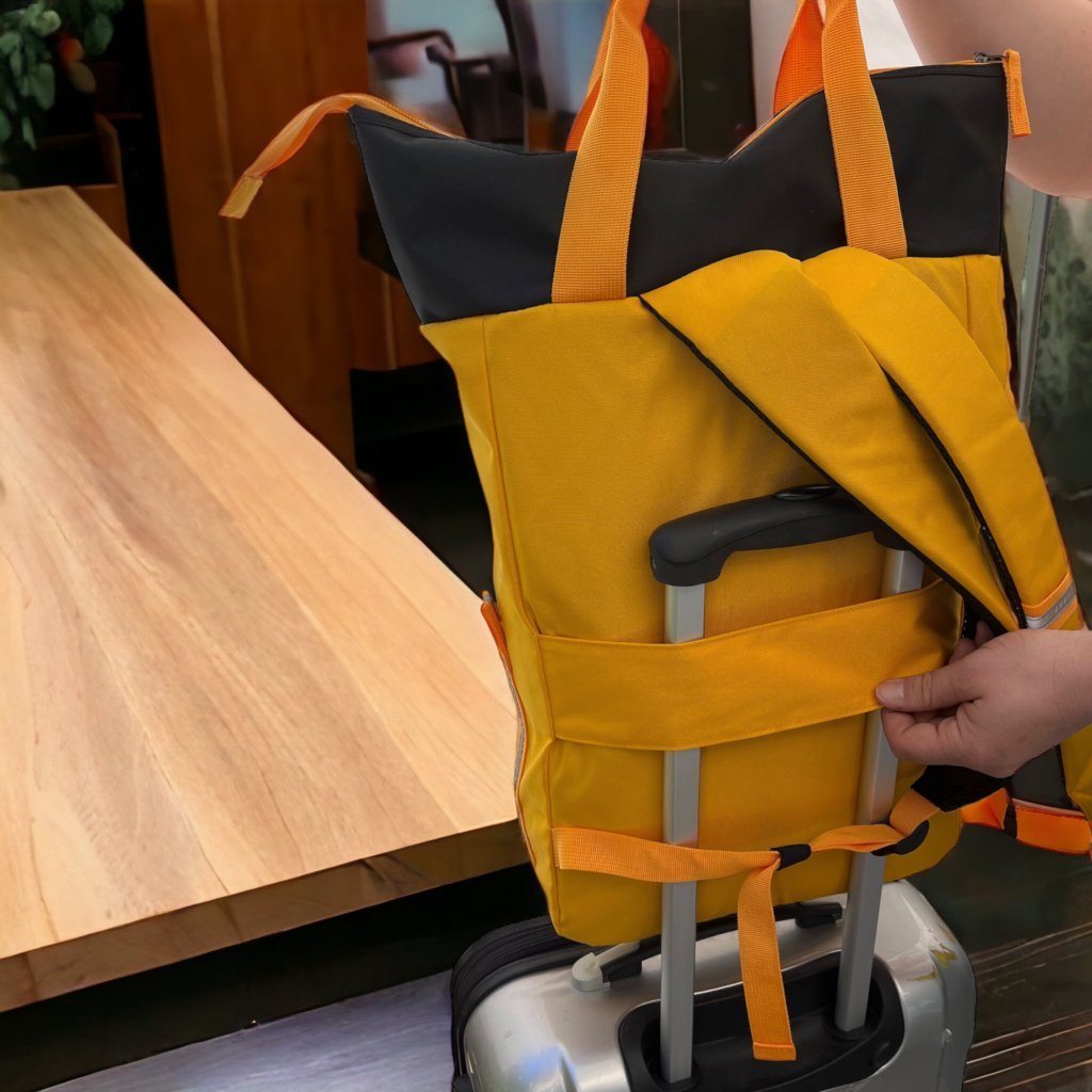 Oceanboundbags von Beadbags Rucksack Pazifik türkis Koffer 2