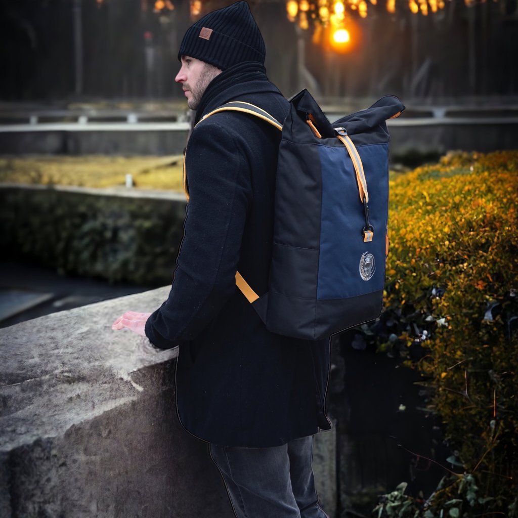 Oceanboundbags von Beadbags Rucksack Ostsee oliv Personen 2