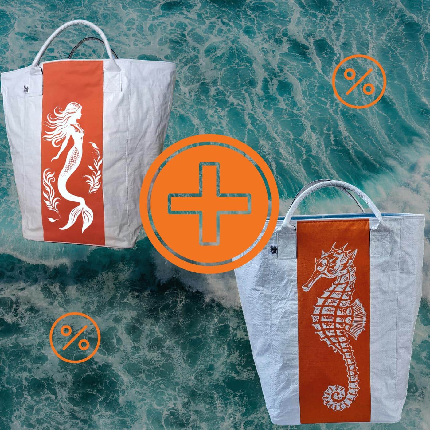 Oceanboundbags von Beadbags Doppel Spacy