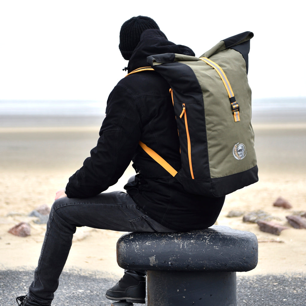Oceanboundbags von Beadbags Rucksack Nordsee marineblau Personen 3