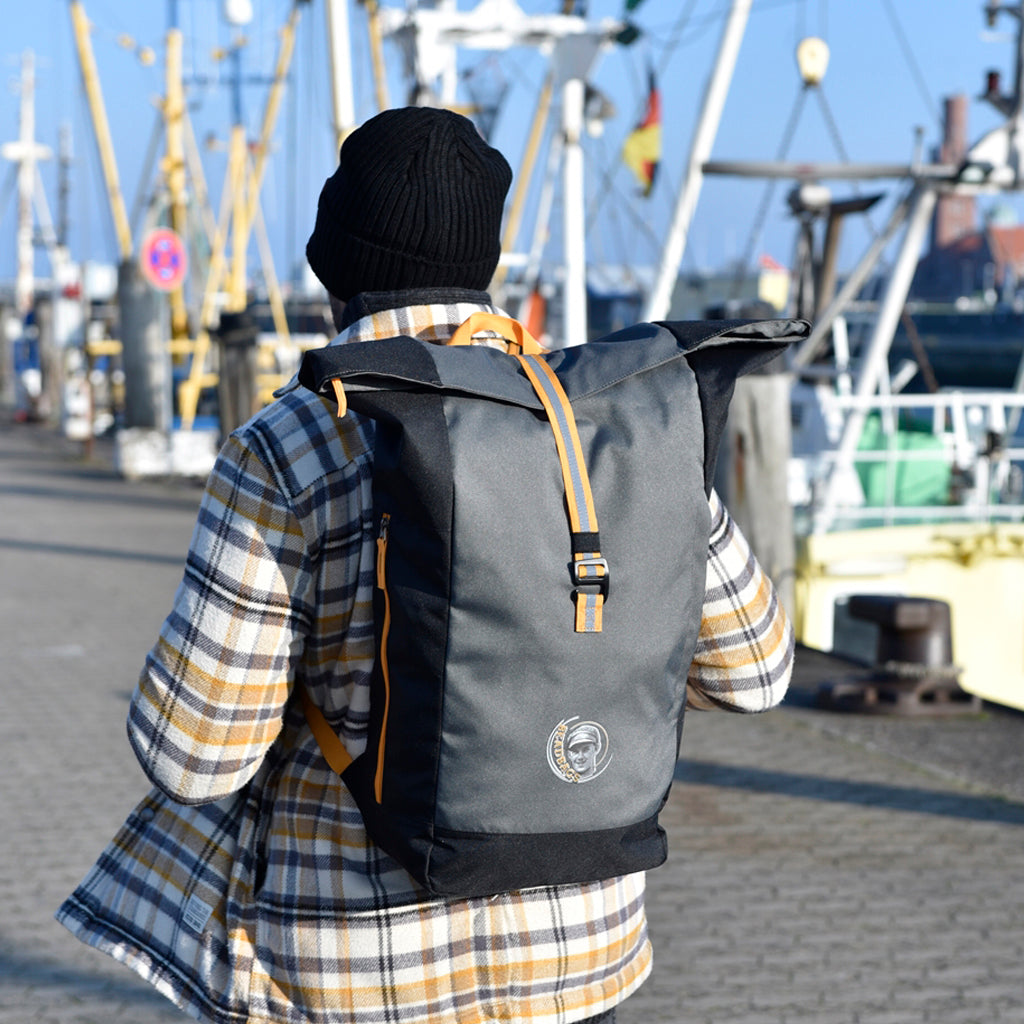 Oceanboundbags von Beadbags Rucksack Nordsee marineblau Personen 6