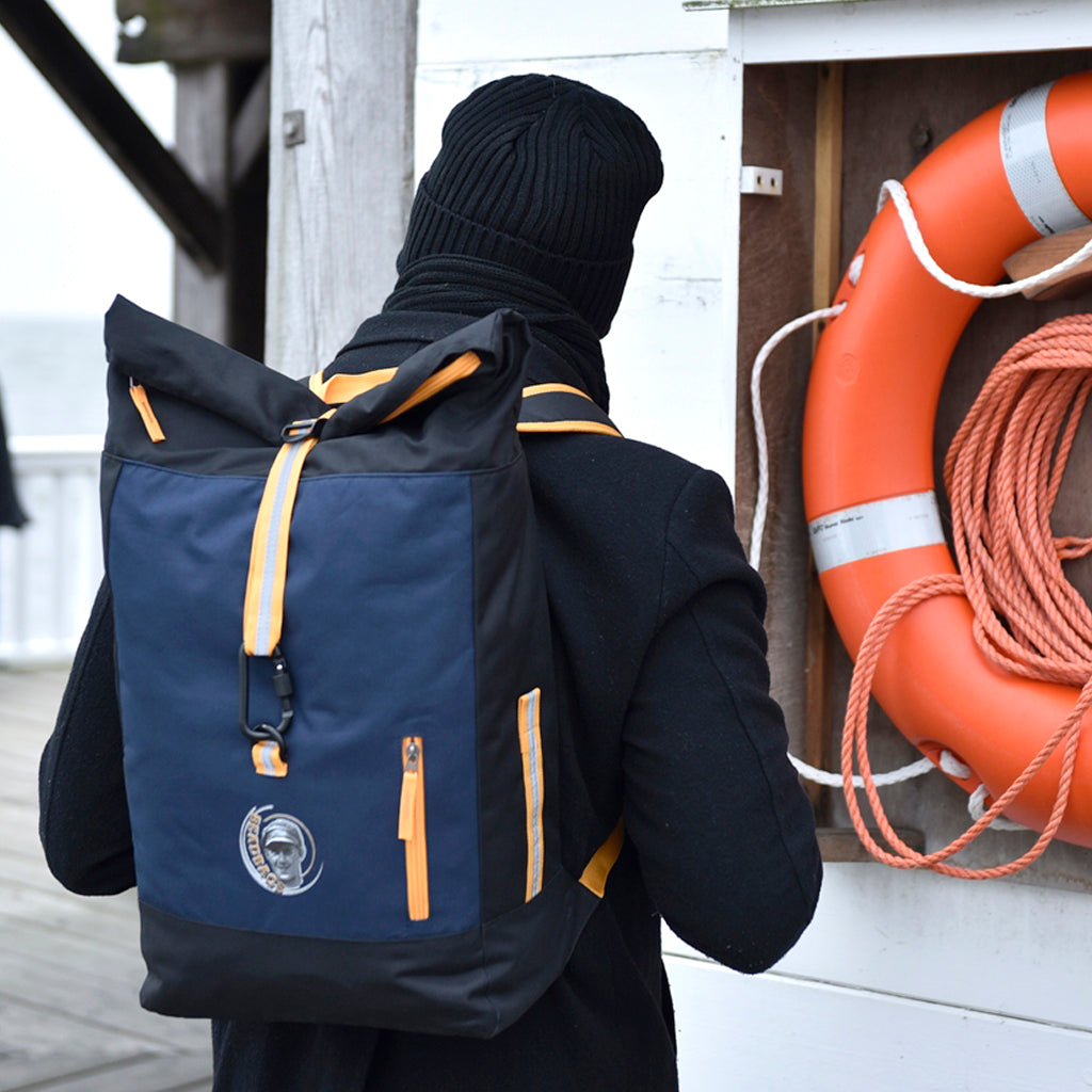 Oceanboundbags von Beadbags Rucksack Ostsee oliv Personen 9