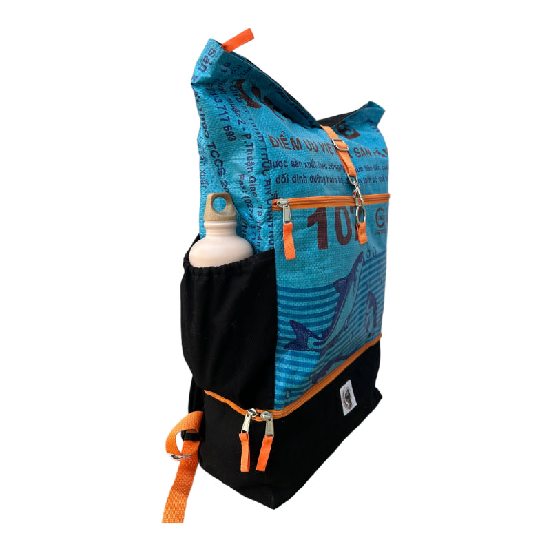 BEADBAGS Sportrucksack – Mittelblau – Produktfoto 2