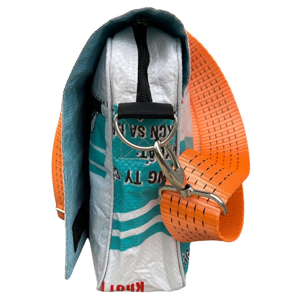 Oceanboundbags von Beadbags Messengertasche Ri81TJ weiß seitlich