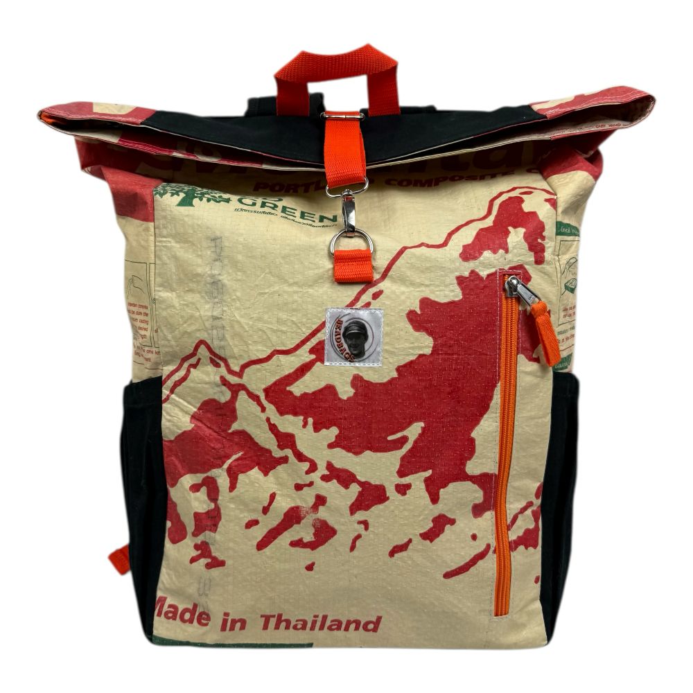 BEADBAGS Adventure Rucksack – Zementrot Mountain – Produktansicht 7