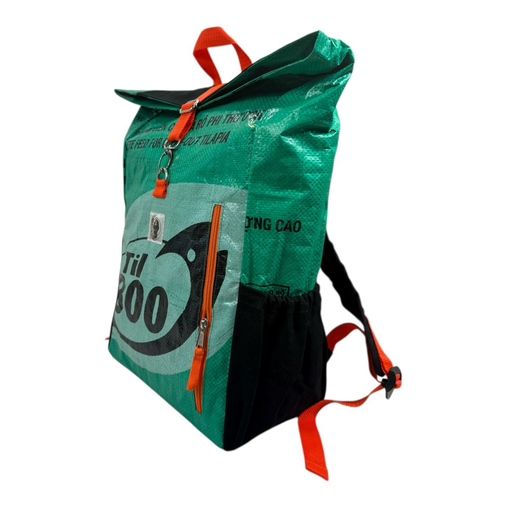 BEADBAGS Adventure Rucksack Dunkelgrün – Ansicht 6
