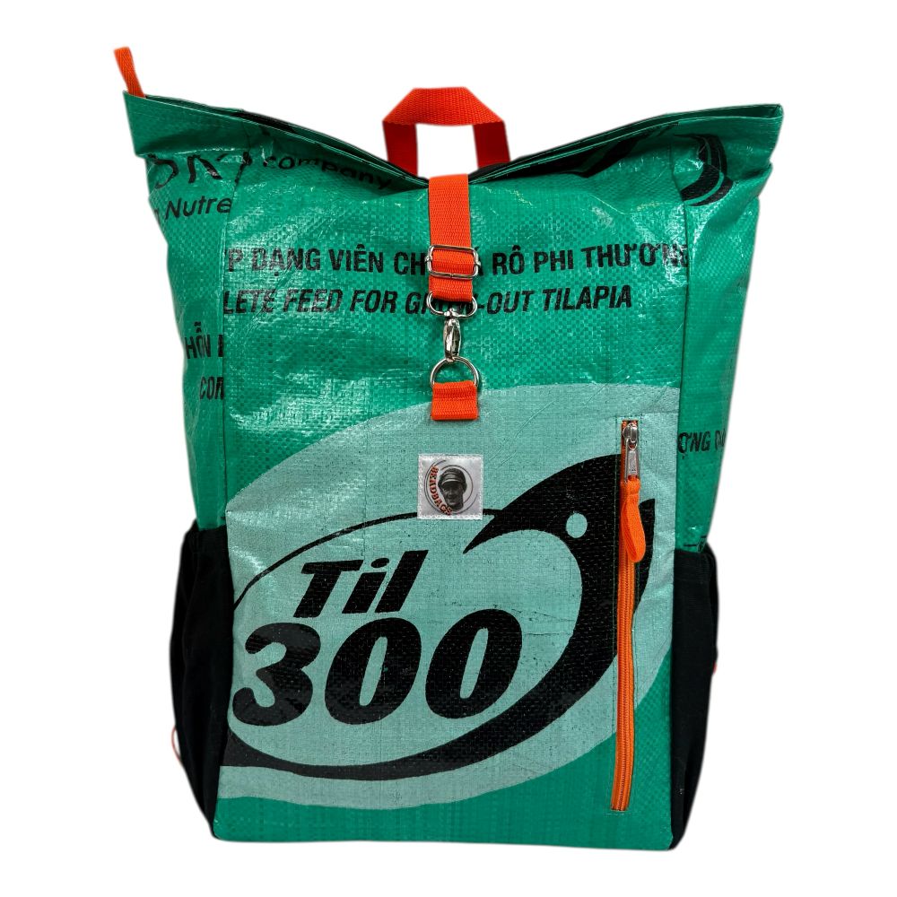 BEADBAGS Adventure Rucksack Dunkelgrün – Ansicht 1
