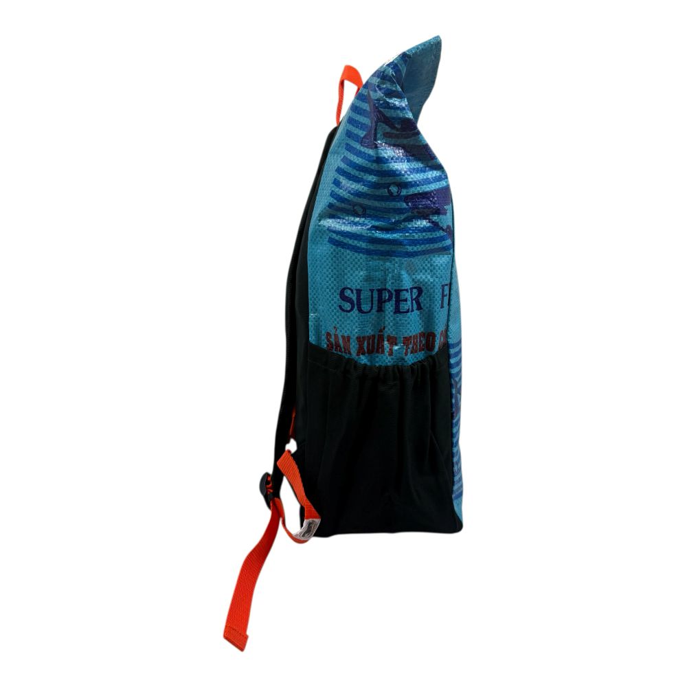 BEADBAGS Adventure Rucksack Mittelblau – Ansicht 3