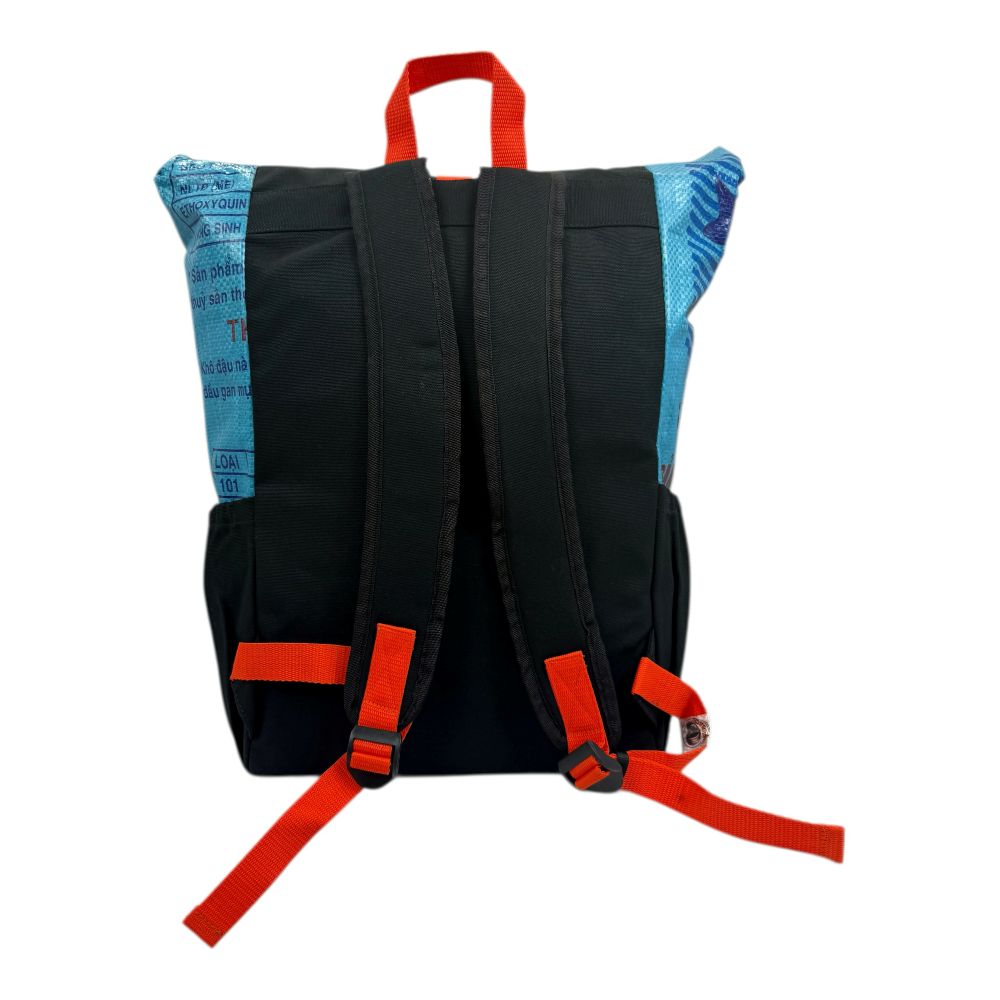 BEADBAGS Adventure Rucksack Mittelblau – Ansicht 4