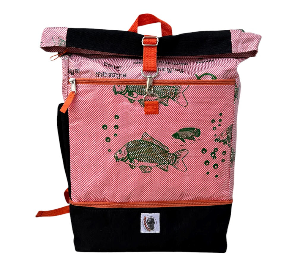 Beadbags Rucksack Ri102 rosa vorne
