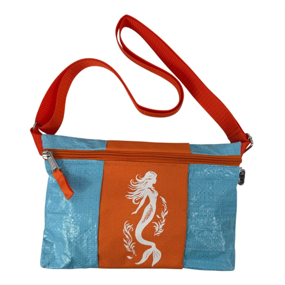 Beadbags Spacy Ri75 Meerjungfrau orange/blau vorne 2
