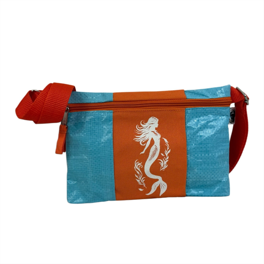 Beadbags Spacy Ri75 Meerjungfrau orange/blau vorne 3