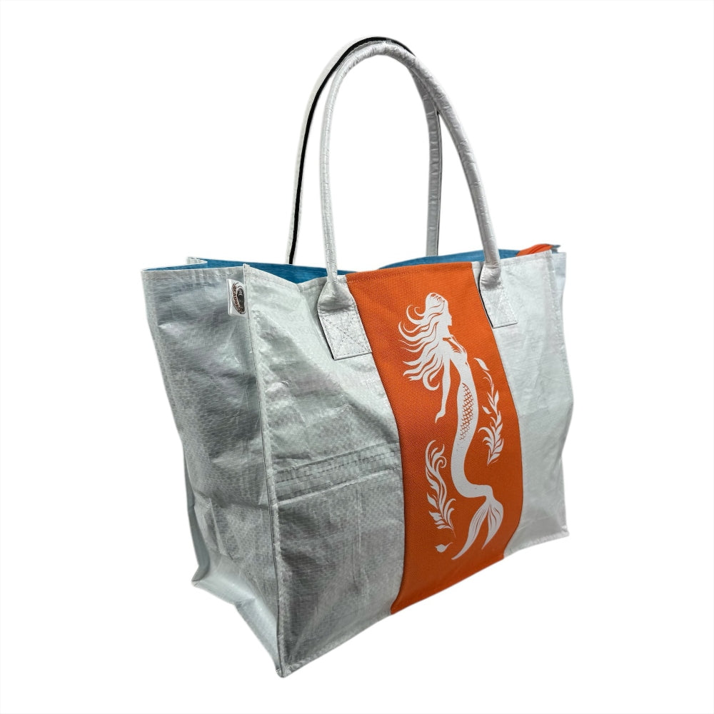 Beadbags Spacy Ri94 Meerjungfrau weiß/orange seitlich