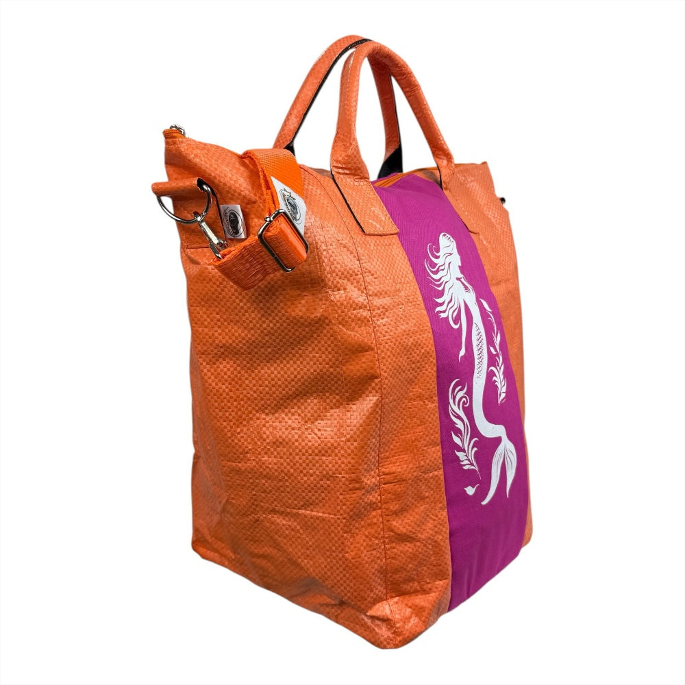 Beadbags Spacy Small Flamingo orange/pink seitlich