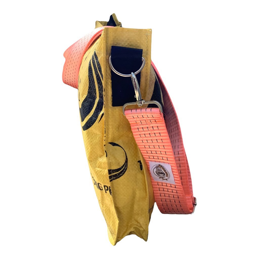 Beadbags Universalumhängetasche TJ77 quer gelb seitlich