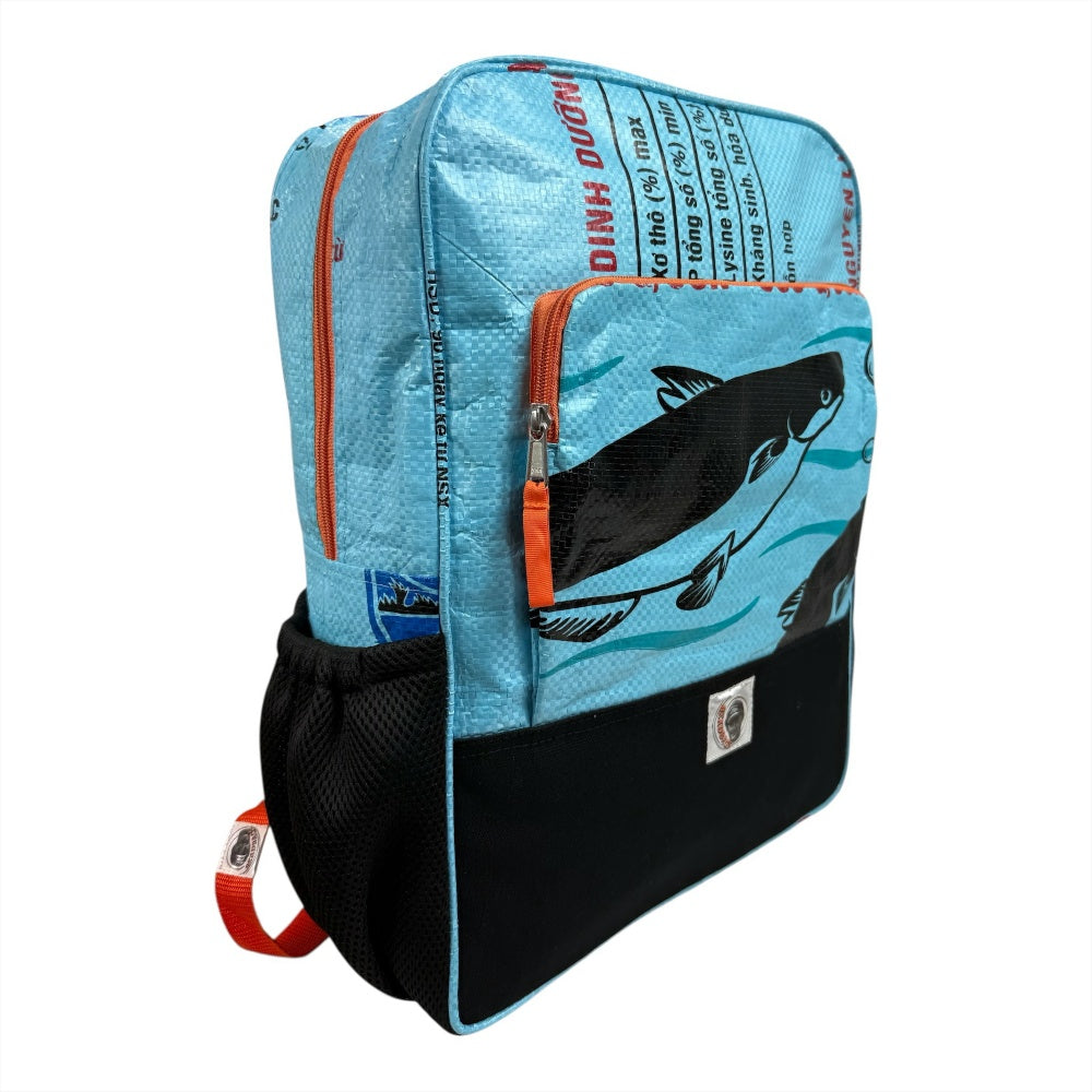 Beadbags Rucksack Ri103 hellblau seitlich