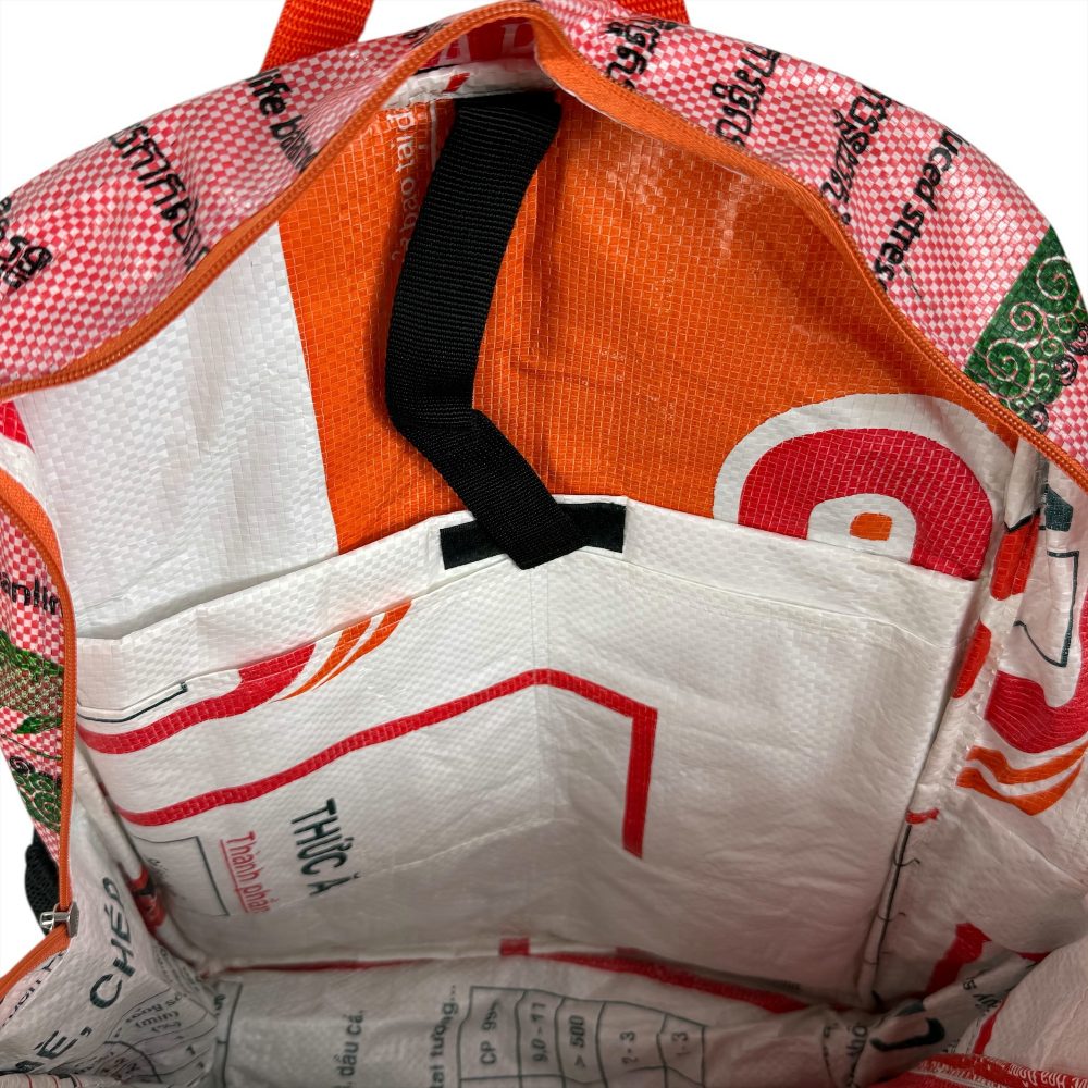 Beadbags Rucksack Ri103 rosa innen 2