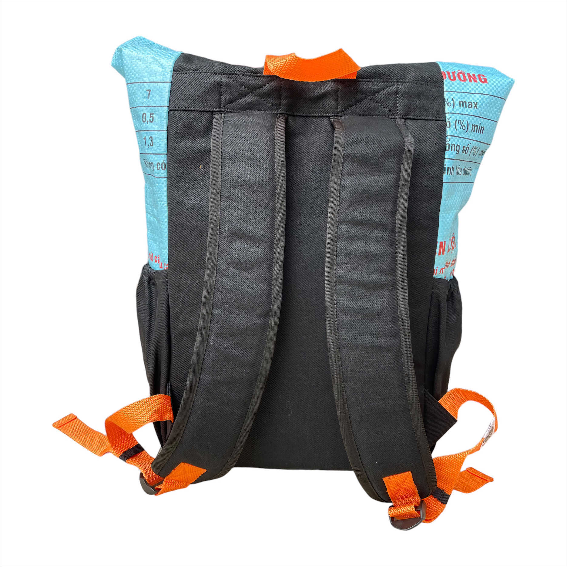 Oceanboundbags von Beadbags Rucksack Ri100 blau Rückseite