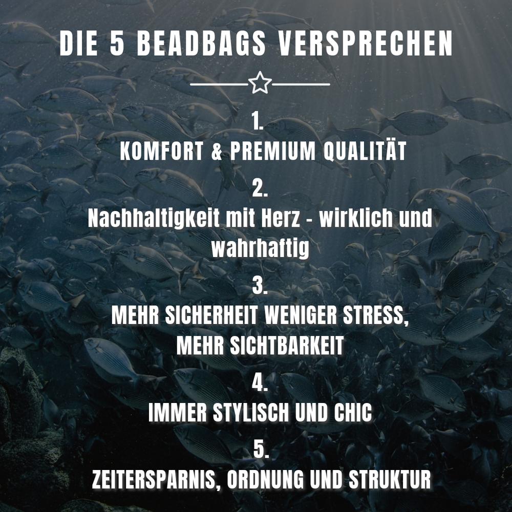 Die 5 Beadbags Versprechen