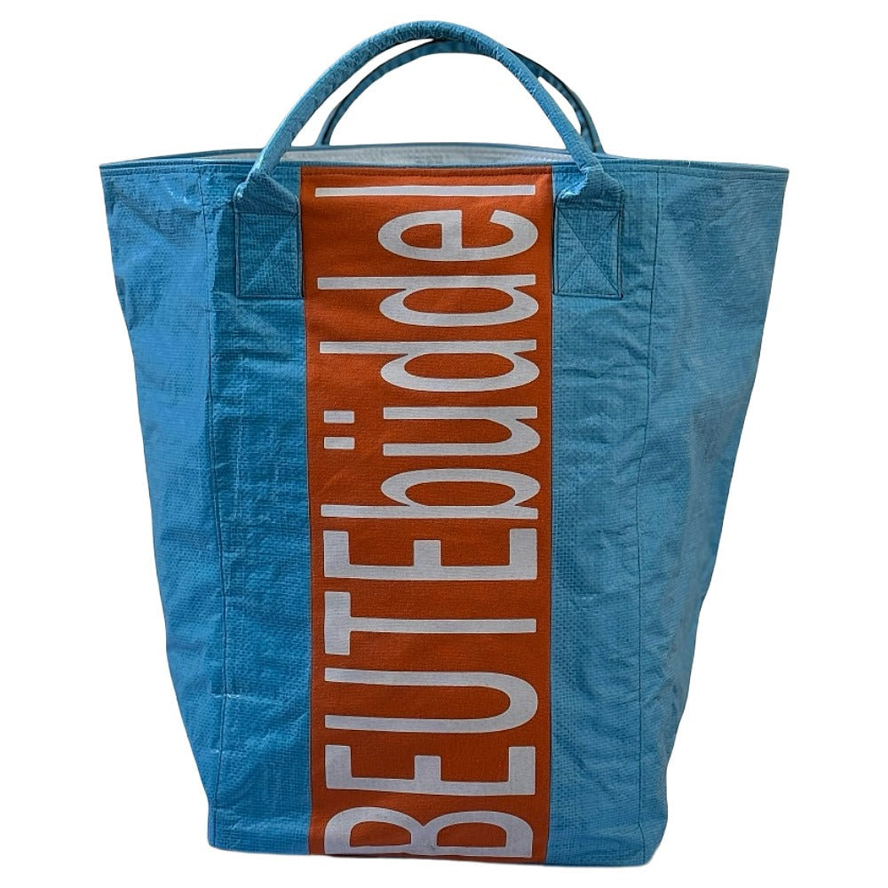 Beadbags Spacy XXL Beutebüddel blau/orange seitlich vorne 2