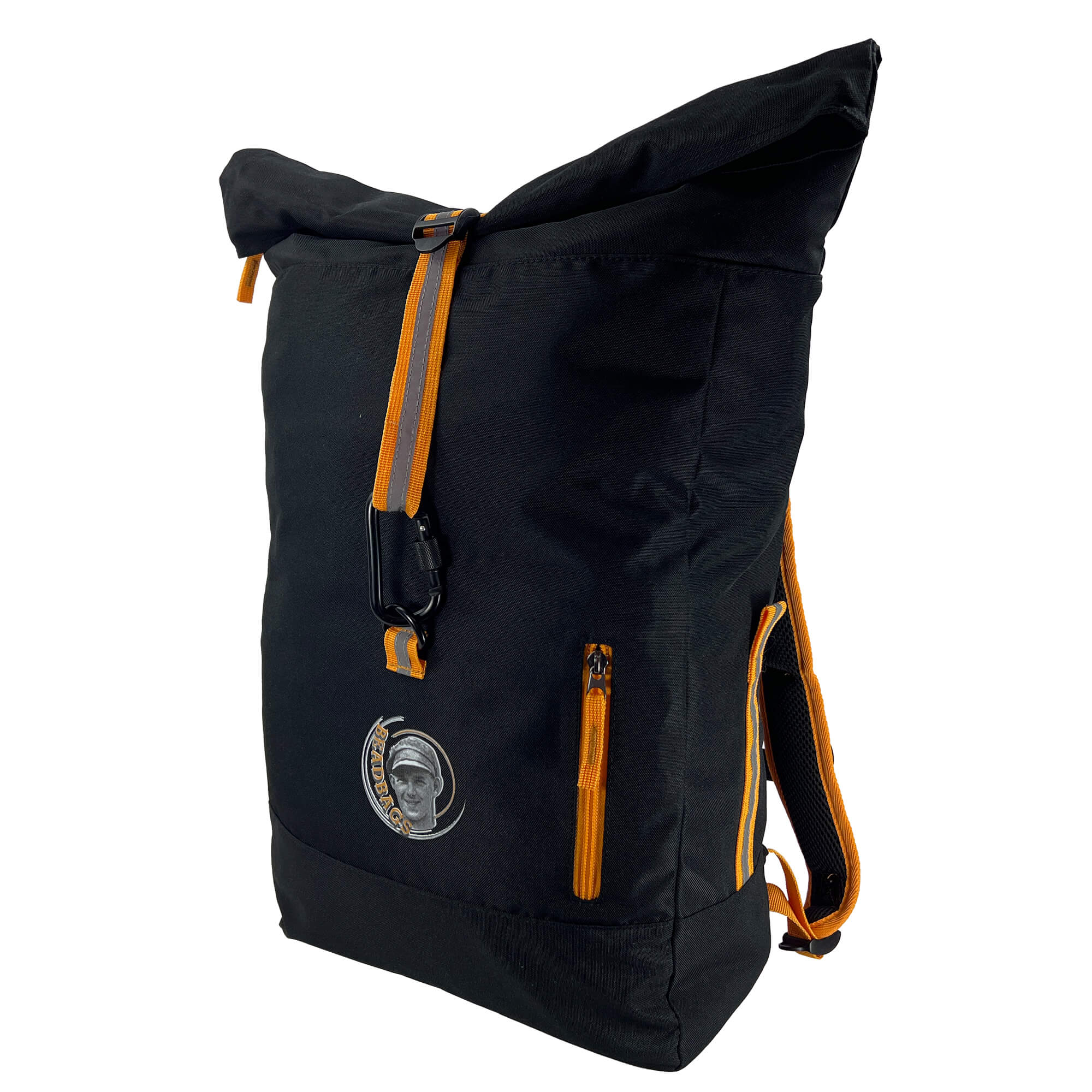 Oceanboundbags von Beadbags Rucksack Ostsee schwarz seitlich 2