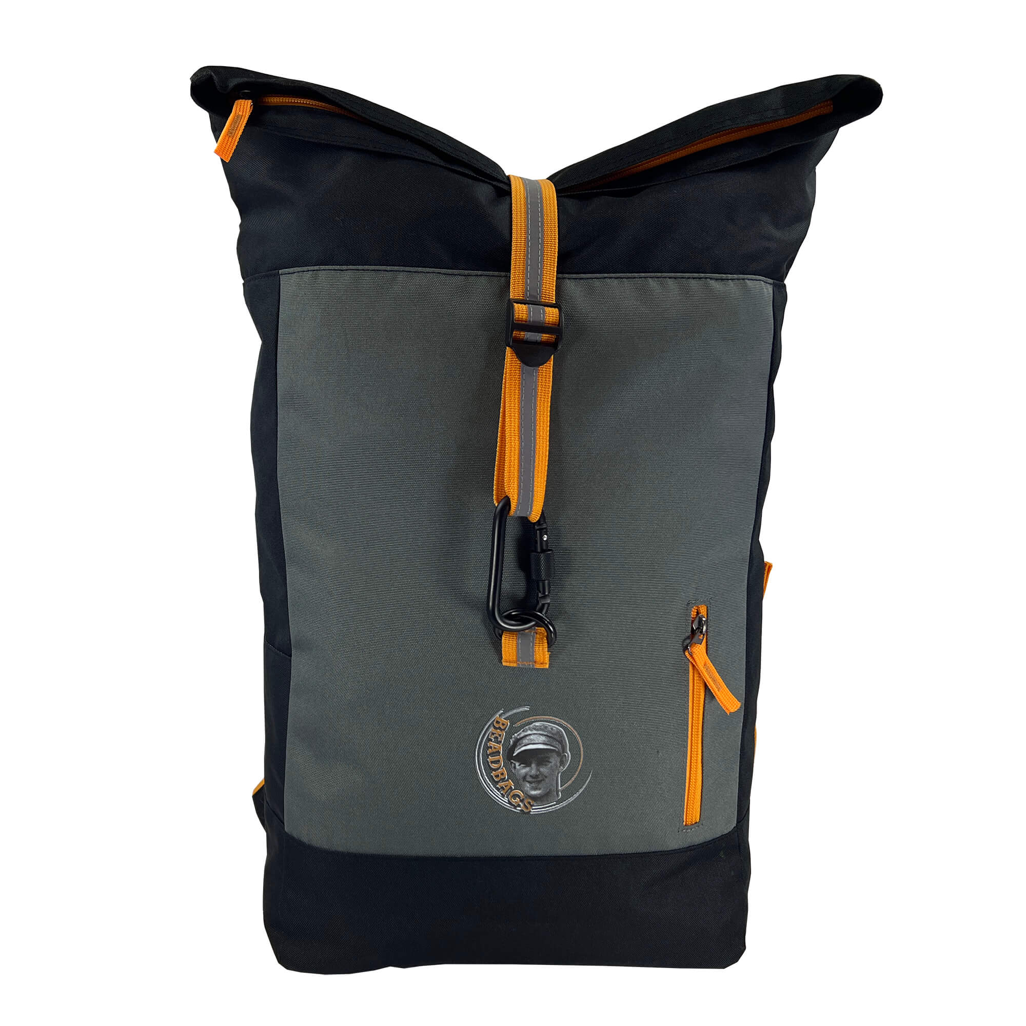 Oceanboundbags von Beadbags Rucksack Ostsse grau vorne 1