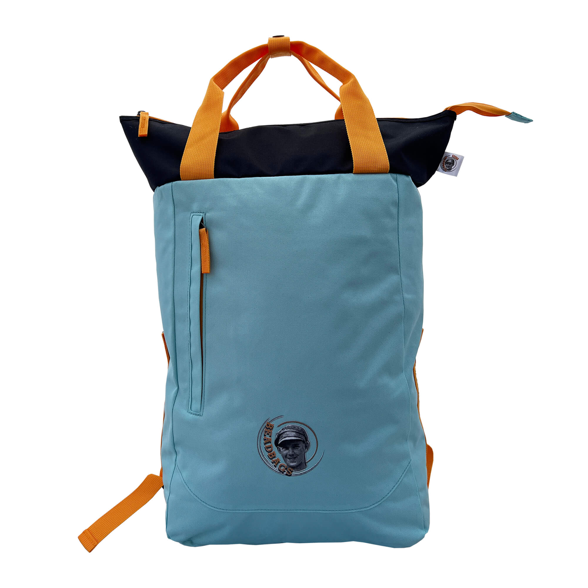 Oceanboundbags von Beadbags Rucksack Pazifik türkis vorne 1