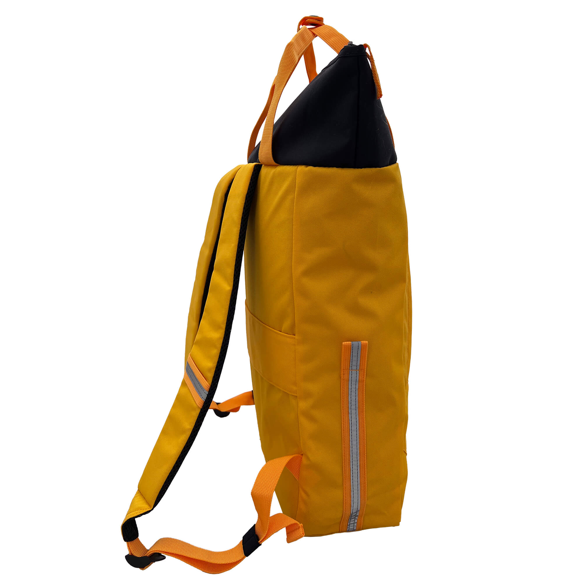 Oceanboundbags von Beadbags Rucksack Pazifik gelb seitlich 2