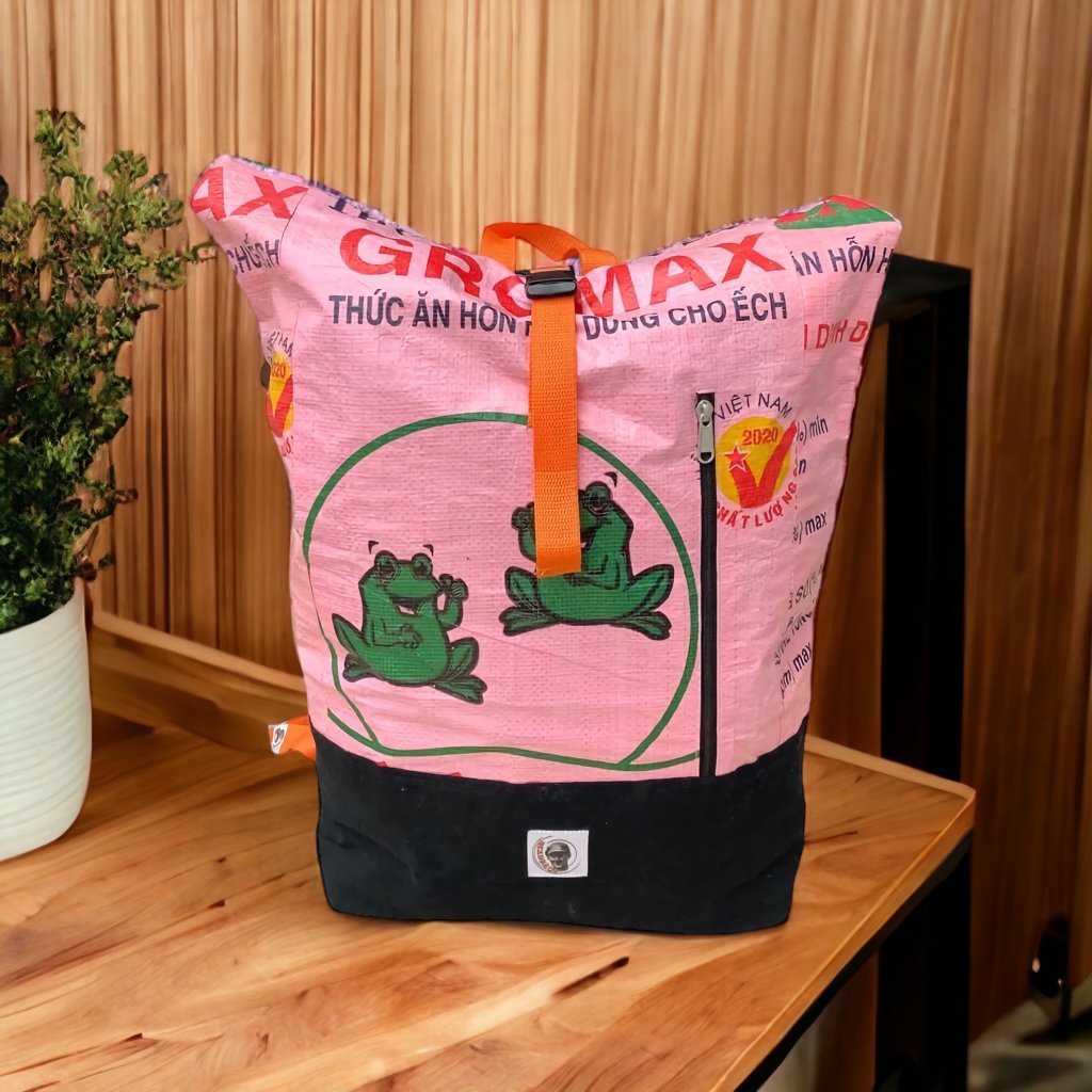 Oceanboundbags von Beadbags Rucksack Ri99 rosa Design 1